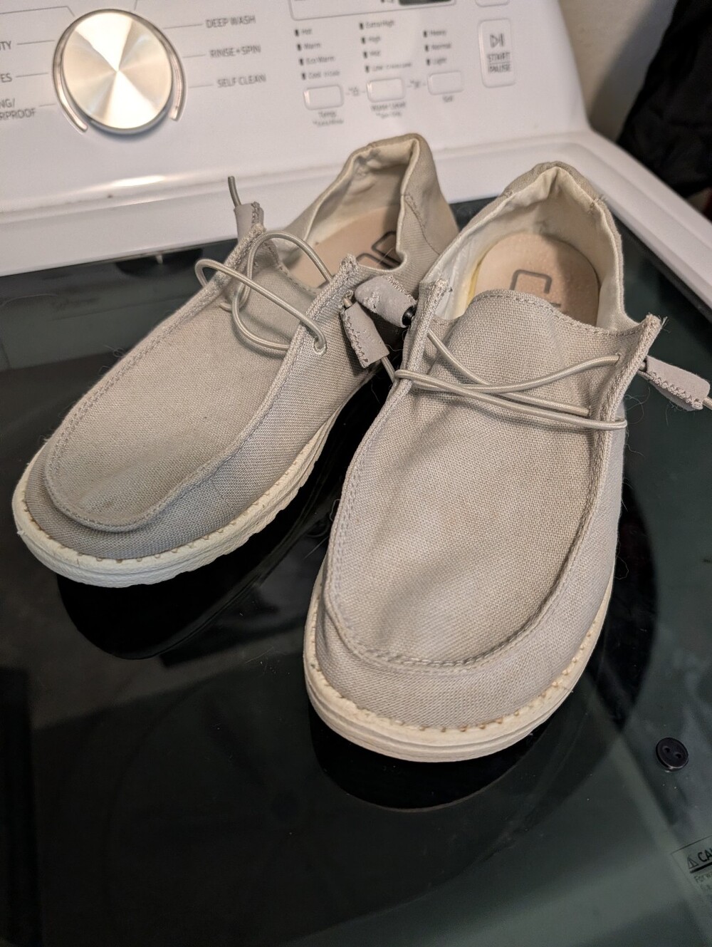 Hey Dudes Wendy Chambray Light Grey
